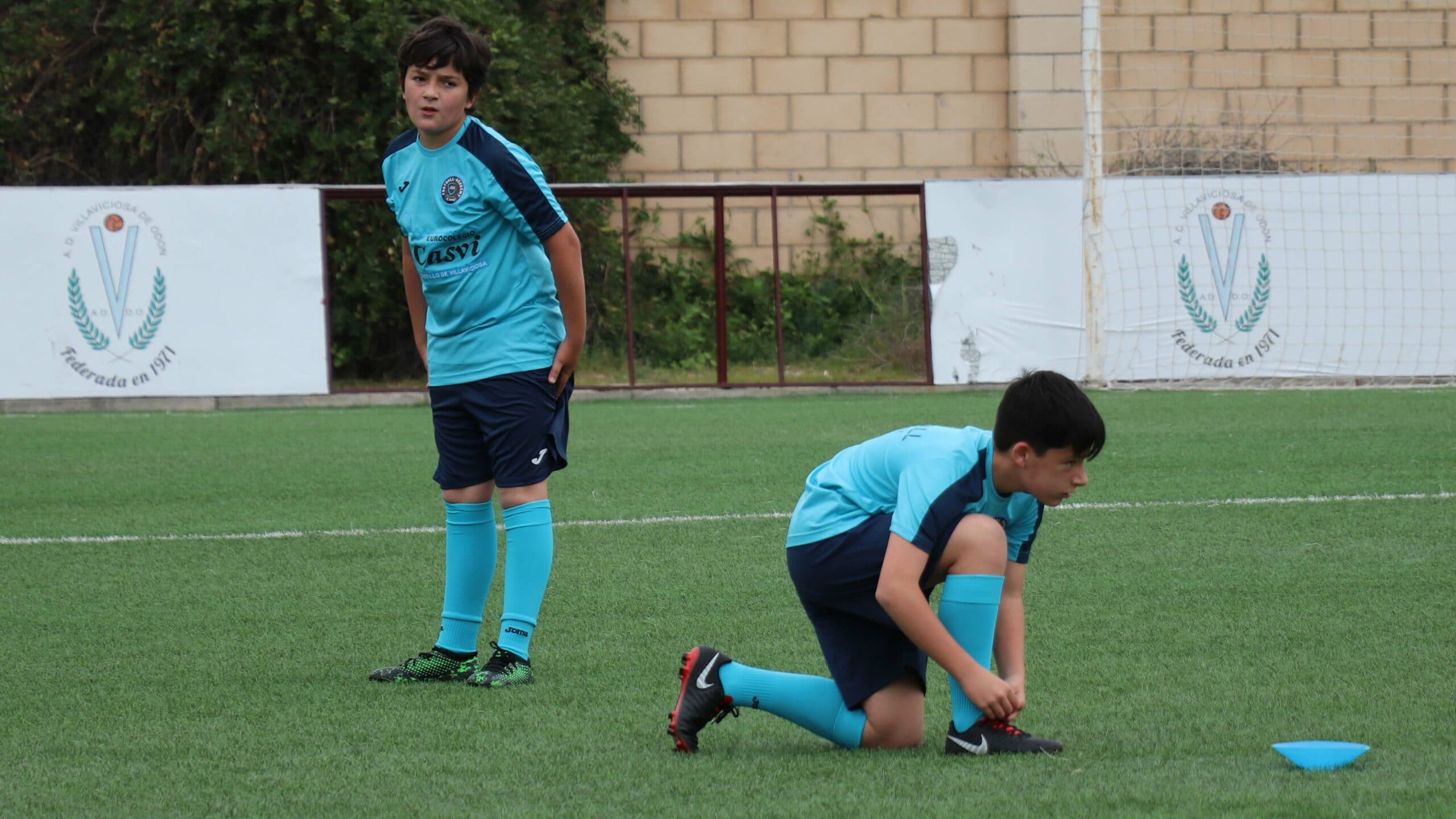 Alumno que quiere sacar el máximo provecho de Casvi Football Academy